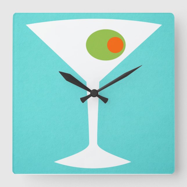 Reloj de pared clásico de Martini de la película (Anverso)