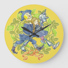 Reloj de pared clásico para niños de El mago de Oz