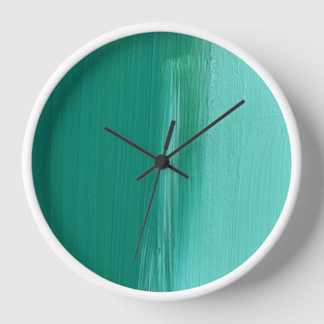Reloj de pared con diseño de costas de Bermuda (Anverso)