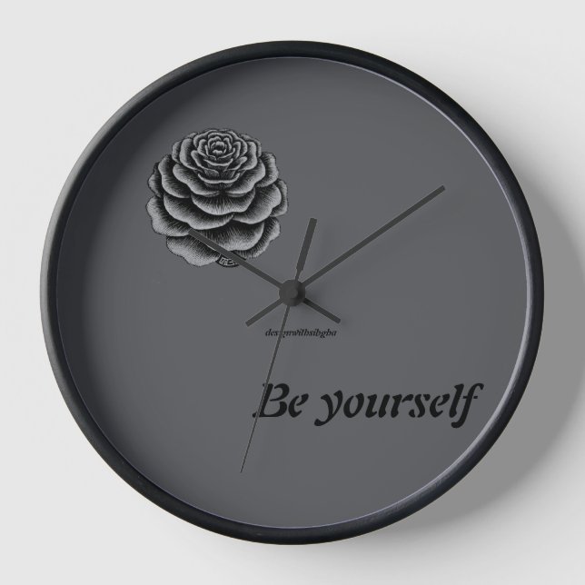 reloj de pared con diseño hermoso, pieza decorativ (Anverso)