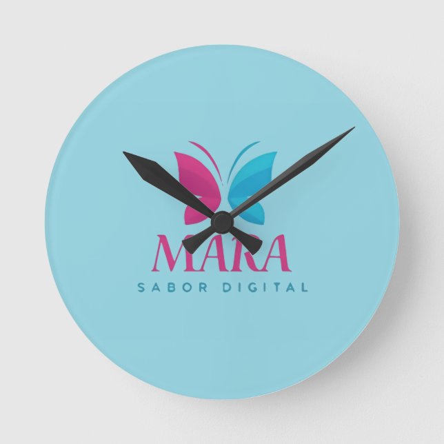 Reloj de pared con diseño moderno (Anverso)