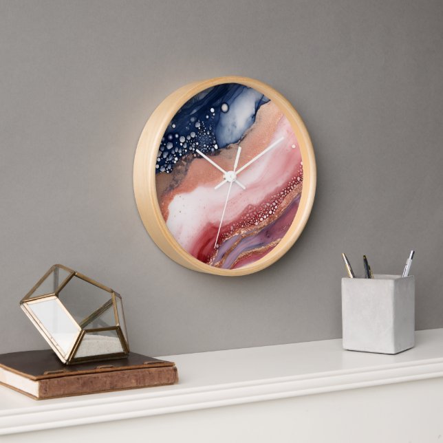 Reloj de pared con efecto gemelo (Oficina)