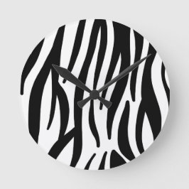 Reloj de Pared con Estampado Moderno de Cebra - An