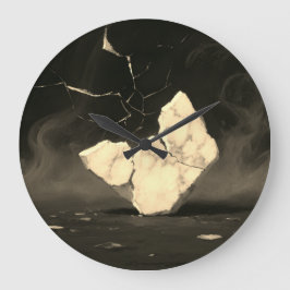 Reloj de pared con estética hermosa