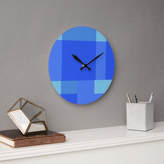 Reloj de pared con formas Diseño geométrico (Oficina)