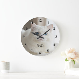 Reloj de pared con foto personalizada con hermoso
