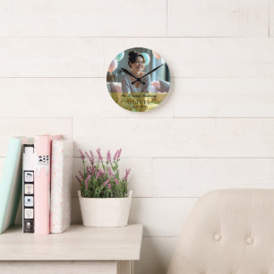 Reloj de pared con foto personalizada En Memoria A