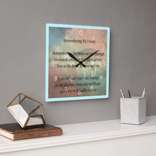 Reloj de pared conmemorativo de Beagle Hound Masco (Subido por el creador)