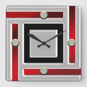 Reloj de pared contemporáneo ultra moderno