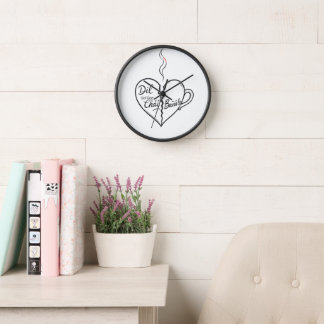 Reloj de pared Corazón Café - Cocina minimalista