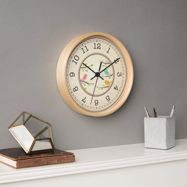 Reloj de Pared Corazón Fuerte Motivacional - Artís (Oficina)