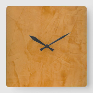 Reloj de pared cuadrado Dante Faux Finish