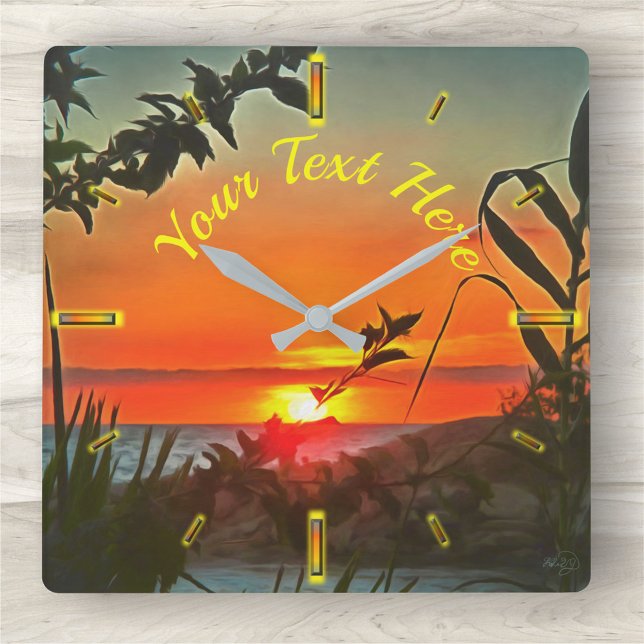 Reloj de pared cuadrado de El Río Pitillal 2009 (Subido por el creador)