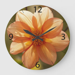 Reloj de pared dahlia