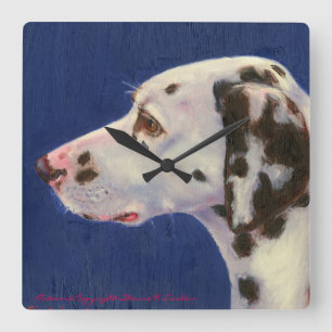 Reloj de pared dálmata