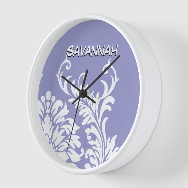 Reloj De Pared Damasco de lavadora personalizado o cualquier colo (Ángulo)
