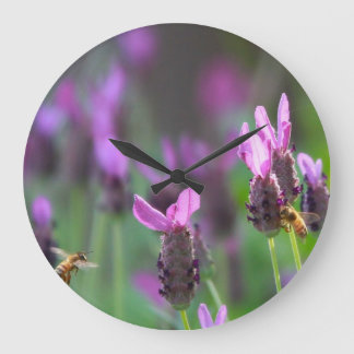 Reloj de pared de abejas melíferas