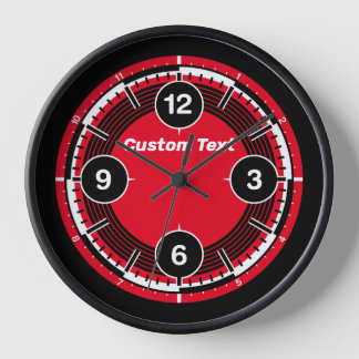 Reloj de pared de acción de color personalizado