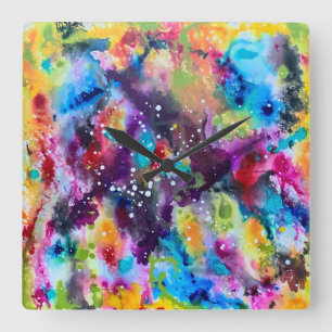 Reloj de pared de acero