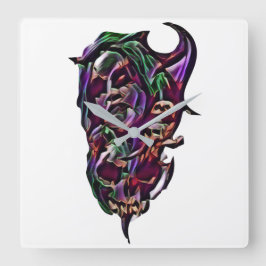 Reloj de pared de acrílico