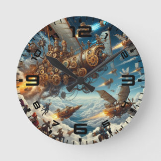 Reloj de pared de acrílico de 8 pulgadas con tema