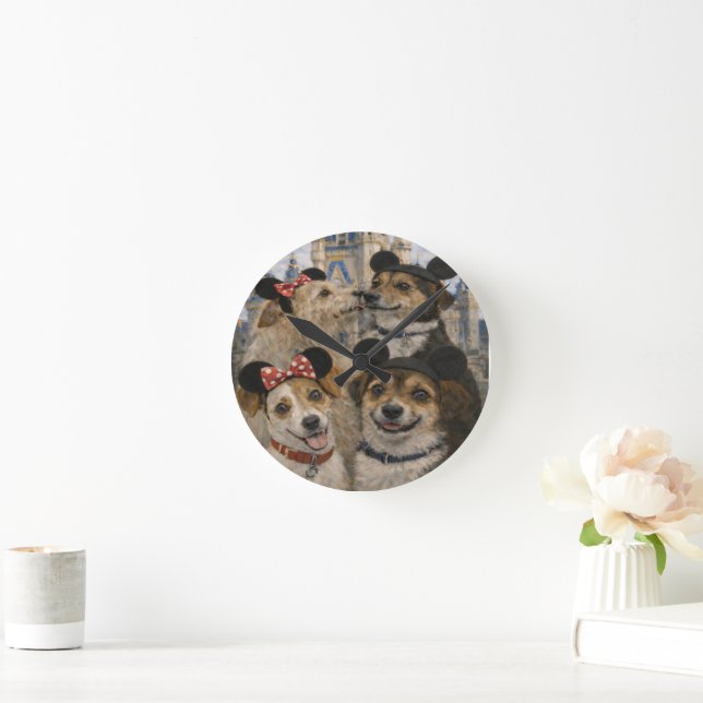 Reloj de pared de acrílico de arte de mascota pers (Hogar)