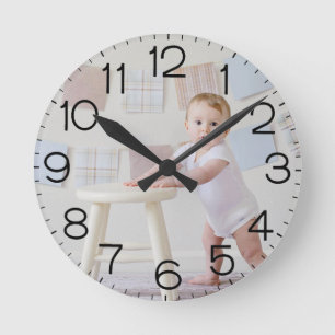 Reloj de pared de acrílico personalizado con tu pr