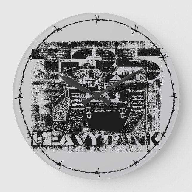 Reloj de pared de acrílico T-35 (Anverso)