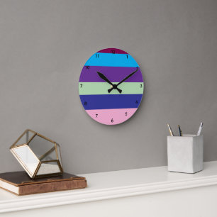 Reloj de pared de acrílico Vintage Harmony Color P