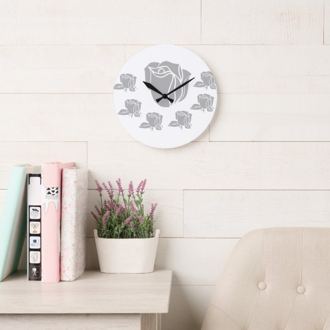 Reloj de pared de alta calidad (Sala de lectura)