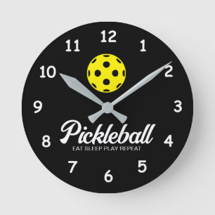 Reloj de pared de amante de las pelotas con cita g