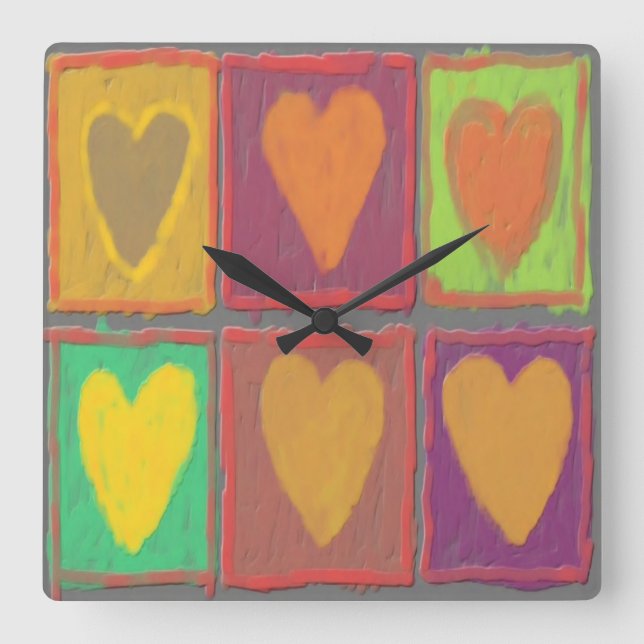 Reloj de pared de amor (Anverso)