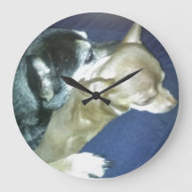 Reloj de pared de amor de cachorro