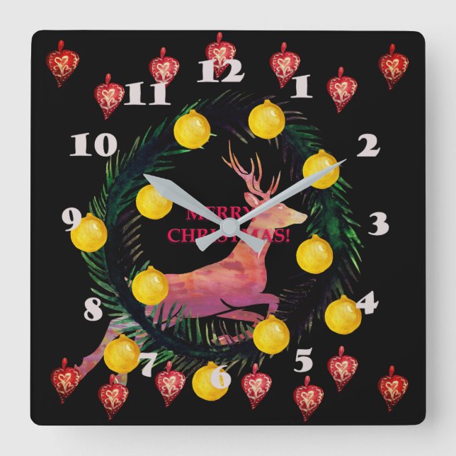 Reloj de pared de amor salvaje (Anverso)