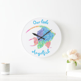 Reloj de pared de angelicales