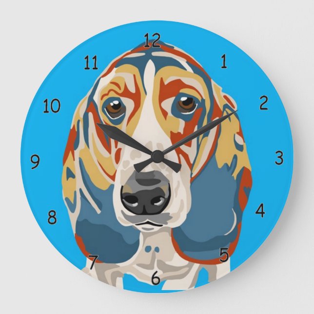 Reloj de pared de anillos bajos (Anverso)