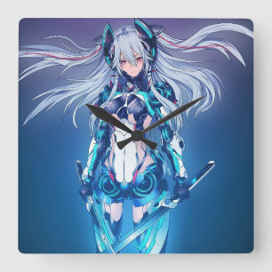 Reloj de pared de anime