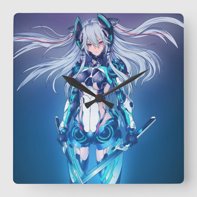 Reloj de pared de anime (Anverso)