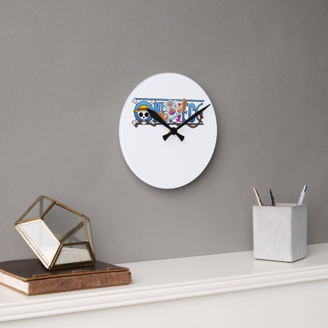 Reloj de pared de anime pirata one piece g5 (Oficina)