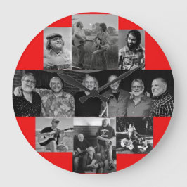 Reloj de pared de apertura