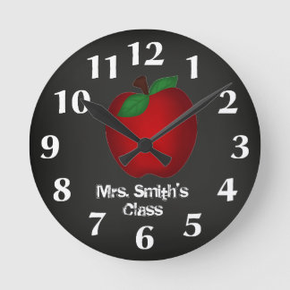 Reloj de pared de Apple de tablón de anuncios