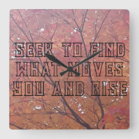 Reloj de pared de arte