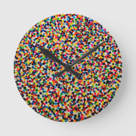 Reloj de pared de arte de Dotty