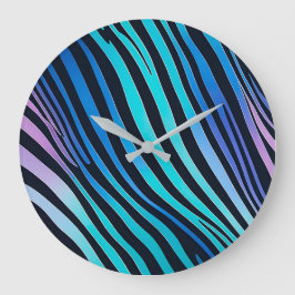 Reloj de pared de arte de impresión de animales co