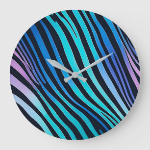 Reloj de pared de arte de impresión de animales co