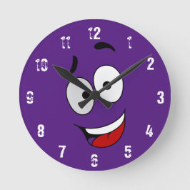 Reloj de pared de arte Happy Kook