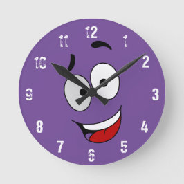 Reloj de pared de arte Happy Kook