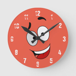 Reloj de pared de arte Happy Kook