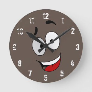 Reloj de pared de arte Happy Kook