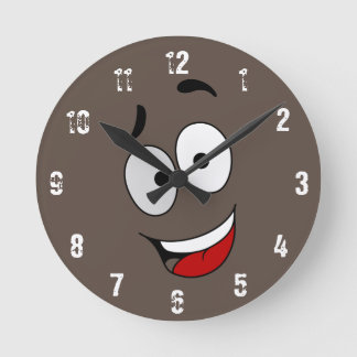 Reloj de pared de arte Happy Kook